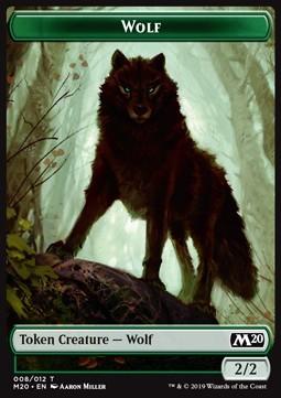 Wolf Token (G 2/2) // Wolf Token (G 2/2)