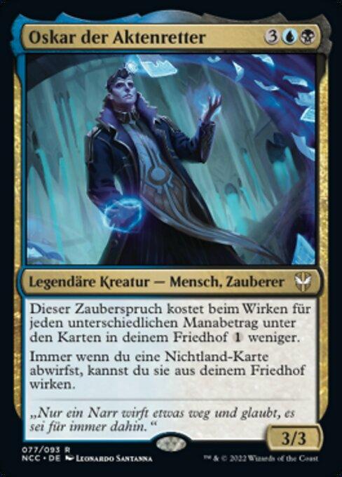 Oskar, Rubbish Reclaimer