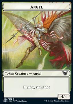 Angel Token (W 4/4) // Elephant Token (G 3/3)