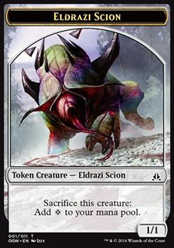 Eldrazi Scion Token (Colorless 1/1) (V.1)