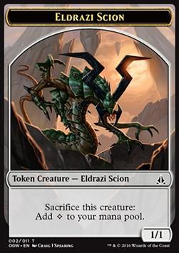 Eldrazi Scion Token (Colorless 1/1) (V.2)