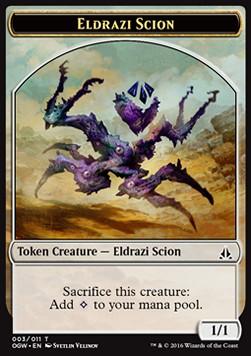 Eldrazi Scion Token (Colorless 1/1) (V.3)