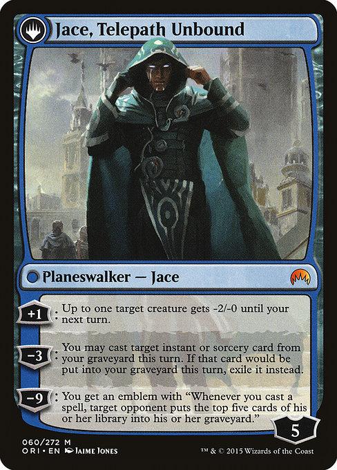 Jace, Vryn's Prodigy // Jace, Telepath Unbound (back)