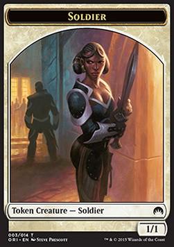 Soldier Token (White 1/1)