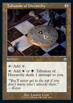 Talisman of Hierarchy (V.1)
