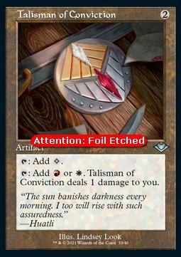 Talisman of Conviction (V.2)