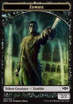 Zombie Token (Black 2/2)