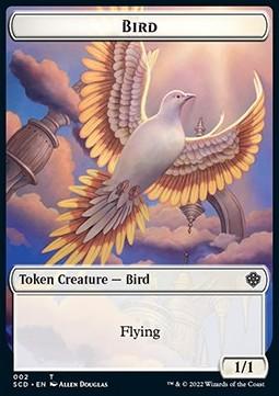 Bird Token (W 1/1) // Spirit Token (W 1/1)