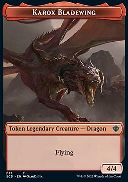 Karox Bladewing Token (R 4/4) // Karox Bladewing Token (R 4/4)