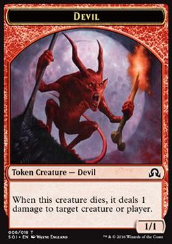 Devil Token (Red 1/1)