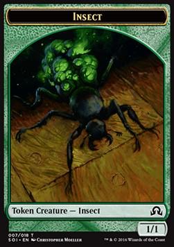 Insect Token (Green 1/1)