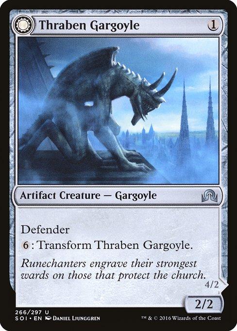 Thraben Gargoyle / Stonewing Antagonizer (front)