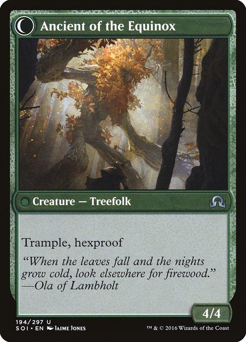 Autumnal Gloom / Ancient of the Equinox (back)