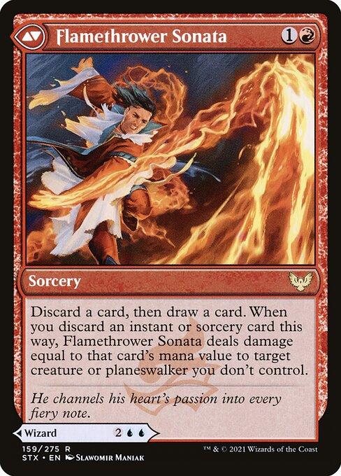 Torrent Sculptor // Flamethrower Sonata (back)
