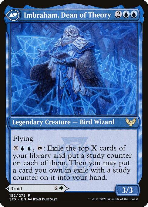 Kianne, Dean of Substance // Imbraham, Dean of Theory (back)