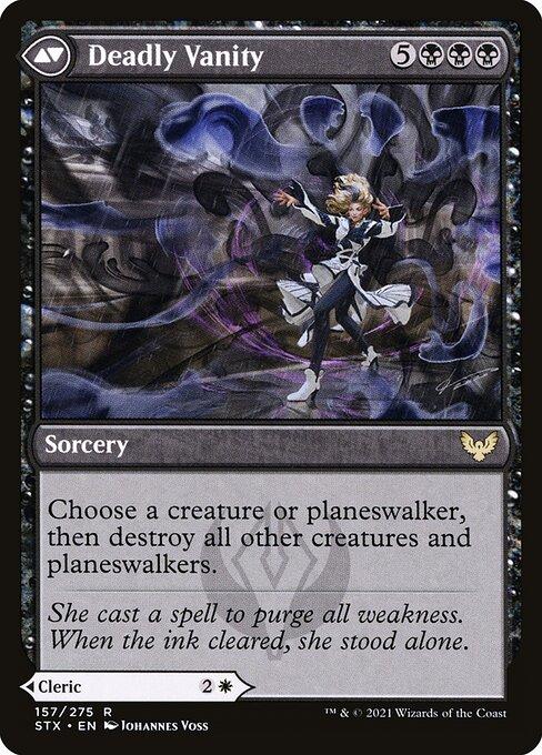 Selfless Glyphweaver // Deadly Vanity (back)