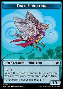 Finch Formation Token (Blue 1/1)