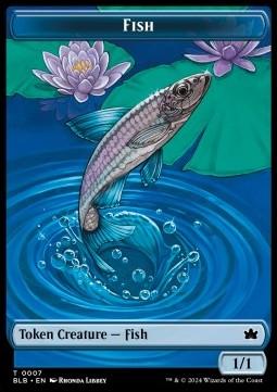 Fish Token (Blue 1/1)