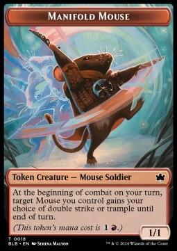 Manifold Mouse Token (Red 1/1)
