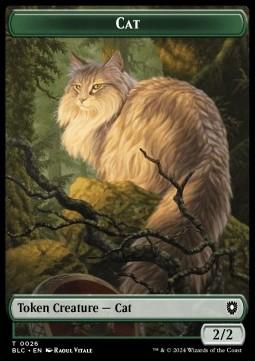 Cat Token (G 2/2) // Beast Token (G 4/4)