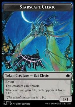 Starscape Cleric Token (B 1/1) // Cragflame Token