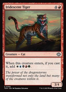 Iridescent Tiger