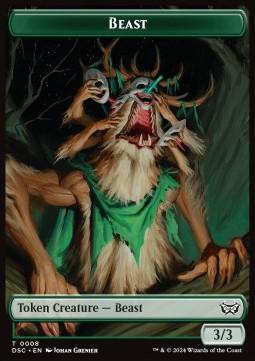 Beast Token (G 3/3) // Scarecrow Token (A 4/4)