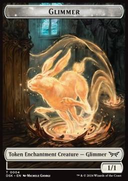 Glimmer Token (White 1/1)