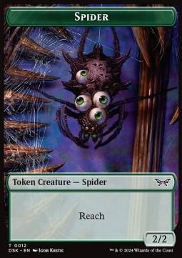 Spider Token (Green 2/2)