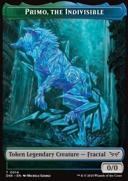 Primo, the Indivisible Token (Green and Blue 0/0)