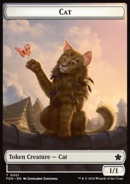 Cat Token (W 1/1) // Cat Token (W 2/2)