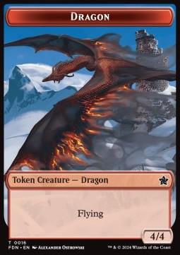 Dragon Token (R 4/4) // Dragon Token (R 5/5)