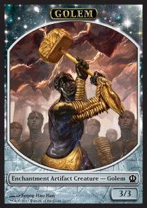 Golem Token (Enchantment Artifact 3/3)