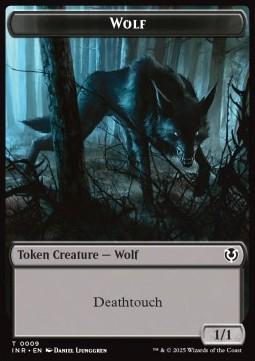Wolf Token (B 1/1) // Wolf Token (G 2/2)