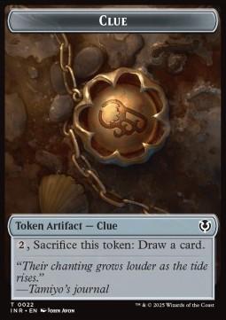 Clue Token // Eldrazi Horror Token (C 3/2)