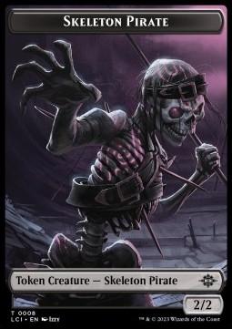 Skeleton Pirate Token (B 2/2) // Copy Token