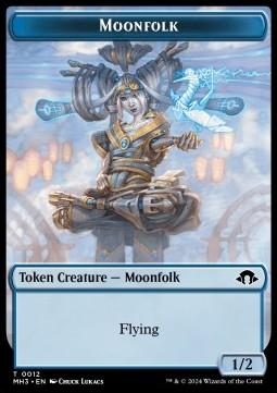 Moonfolk Token (Blue 1/2)