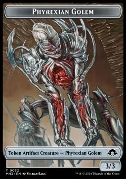 Phyrexian Golem Token (Artifact 3/3)