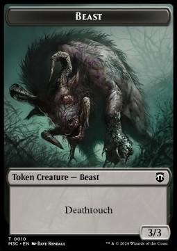 Beast Token (B 3/3) // Shapeshifter Token (U 2/2) (V.1)