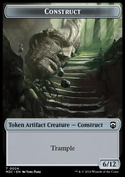 Construct Token (C 6/12) // Myr Token (C 1/1) (V.1)