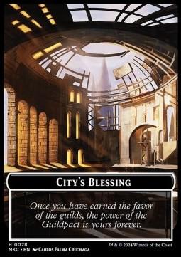 City's Blessing // Human Soldier Token (W 1/1)