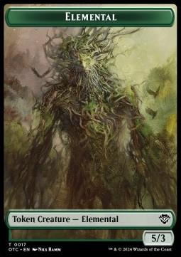 Elemental Token (G 5/3) // Insect Token (G 1/1)