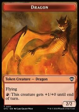 Dragon Token (R 2/2) // Dragon Egg Token (R 0/2)