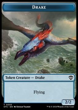 Drake Token (U 2/2) // Boar Token (G 2/2)