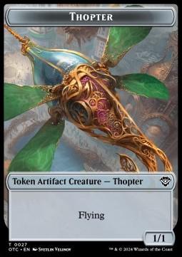 Thopter Token (A 1/1) // Manifest Token (C 2/2)