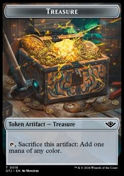 Treasure Token // Thopter Token (A 1/1)