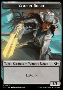 Vampire Rogue Token (Black 1/1)