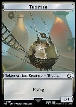 Thopter Token (A 1/1) // Treasure Token (V.1)