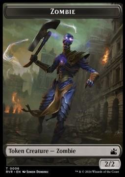 Zombie Token (Black 2/2)