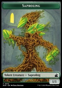Saproling Token (Green 1/1)